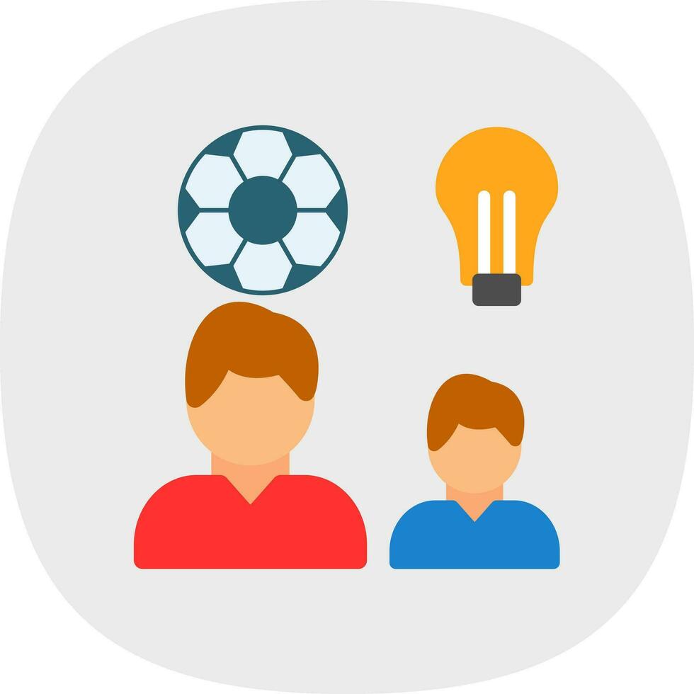 Coaching Vector Icon Design