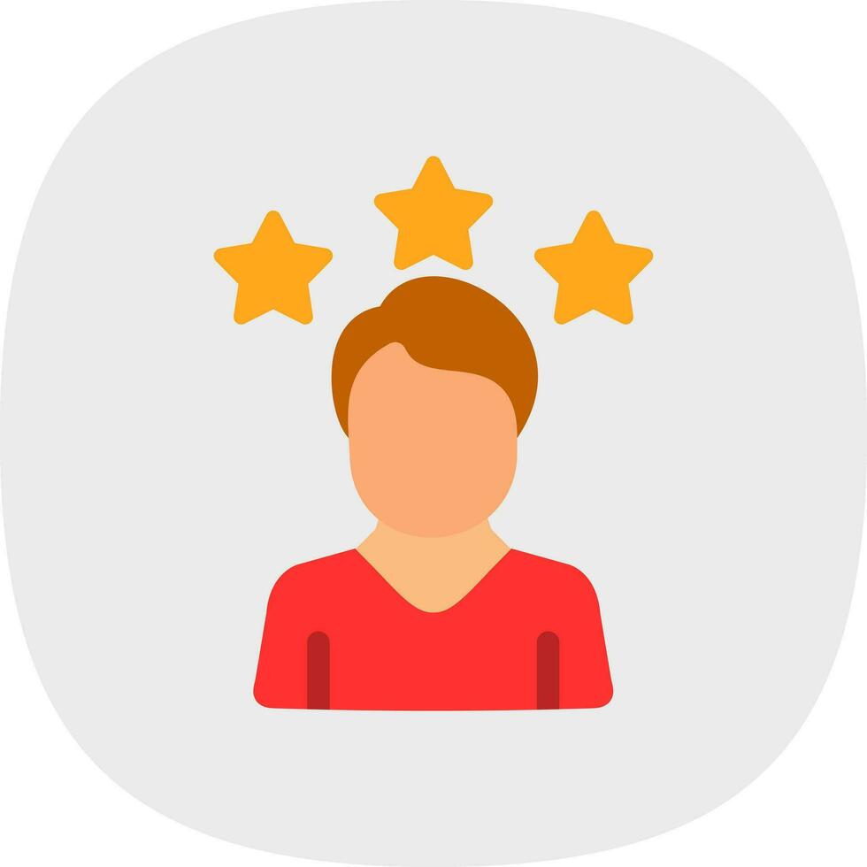 Online Reviews Impact Vector Icon Design