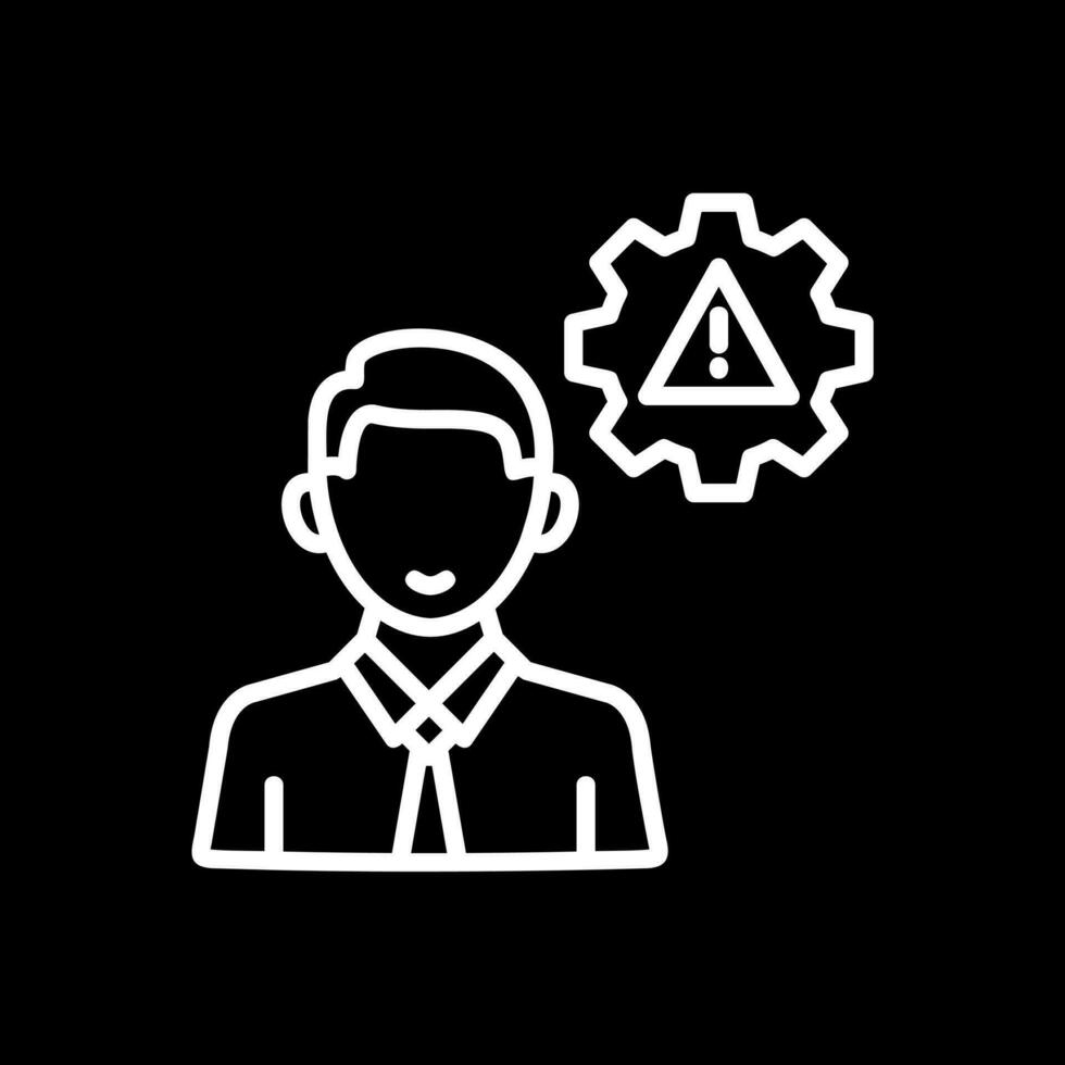 Risk Management Vector Icon Design