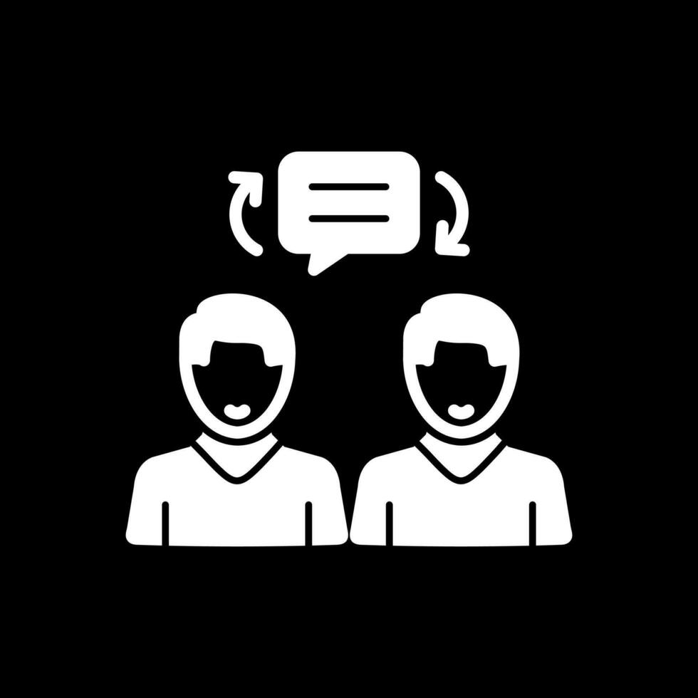 Coaching and Mentoring Vector Icon Design