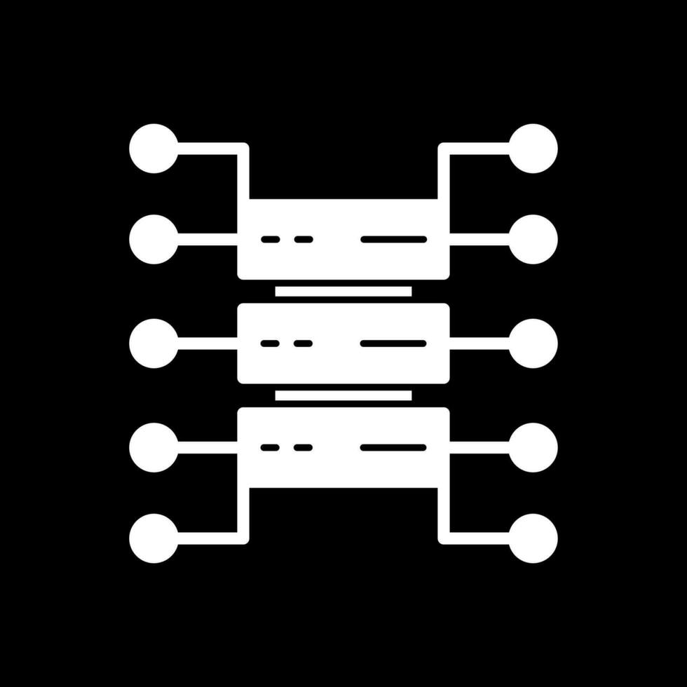 Organizational Structure Vector Icon Design