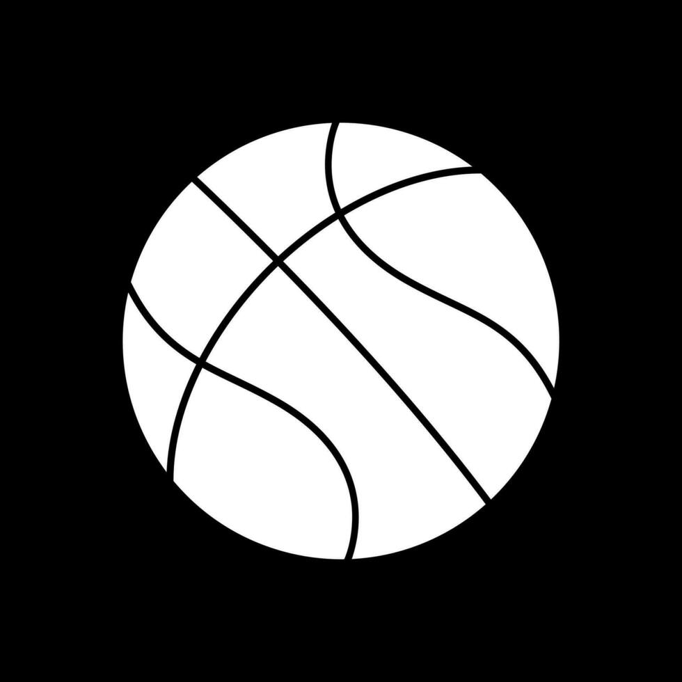 diseño de icono de vector de baloncesto