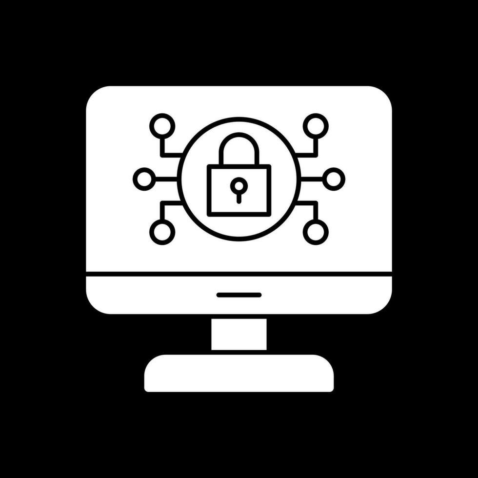 Online Security Risks Vector Icon Design