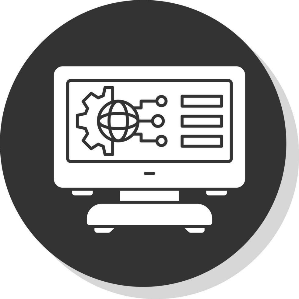 Digital Transformation Vector Icon Design