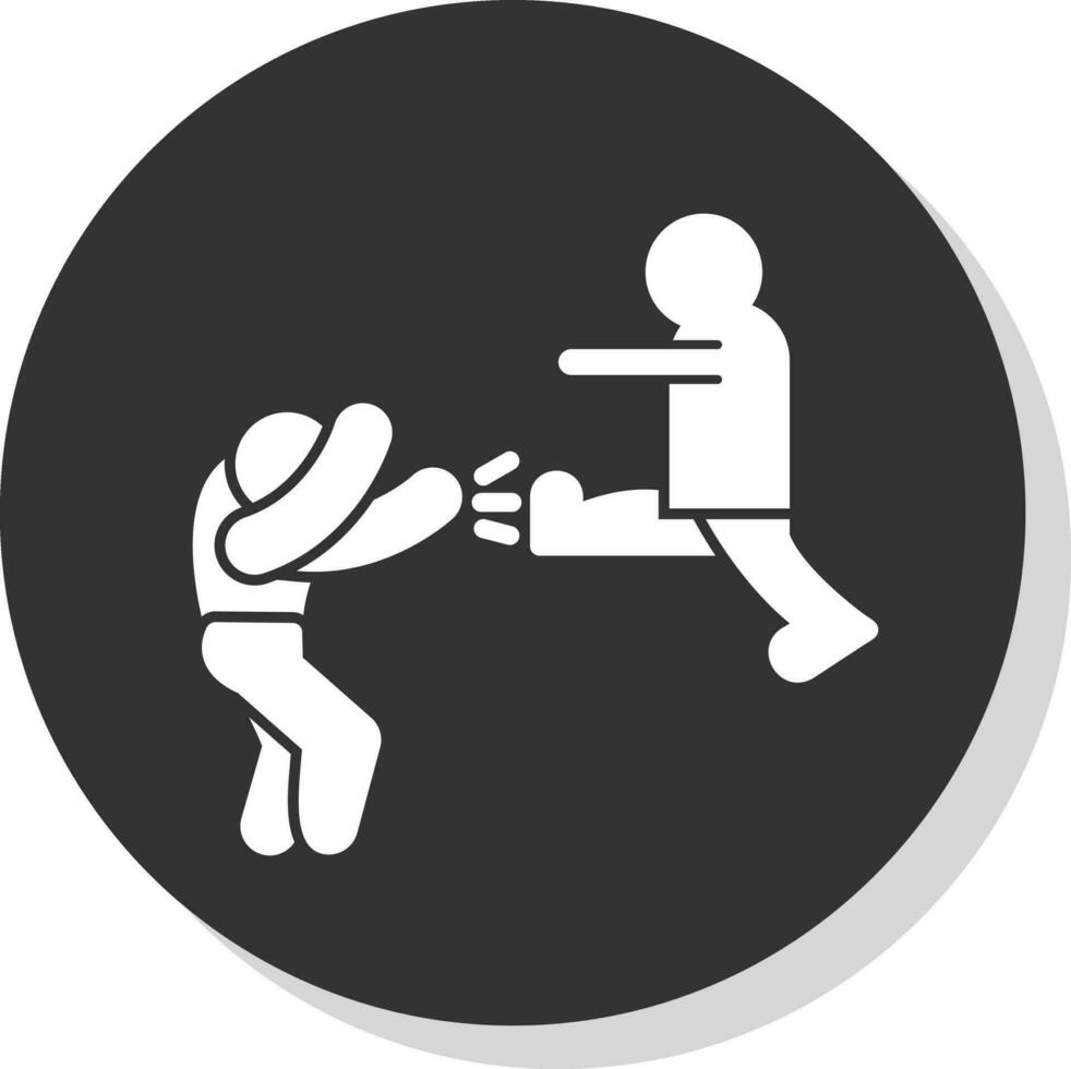 Fighting Vector Icon Design