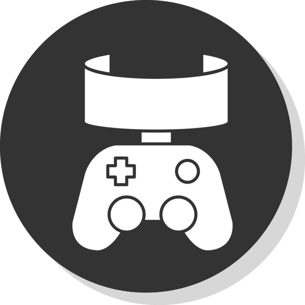 Vr Game Vector Icon Design