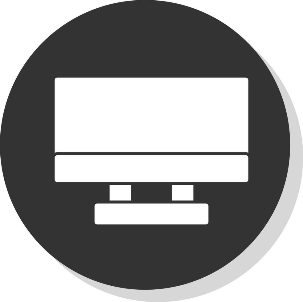 Monitor Screen Vector Icon Design