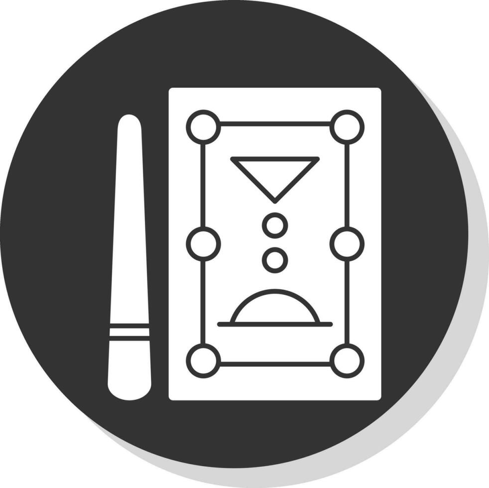 Pool Table Vector Icon Design