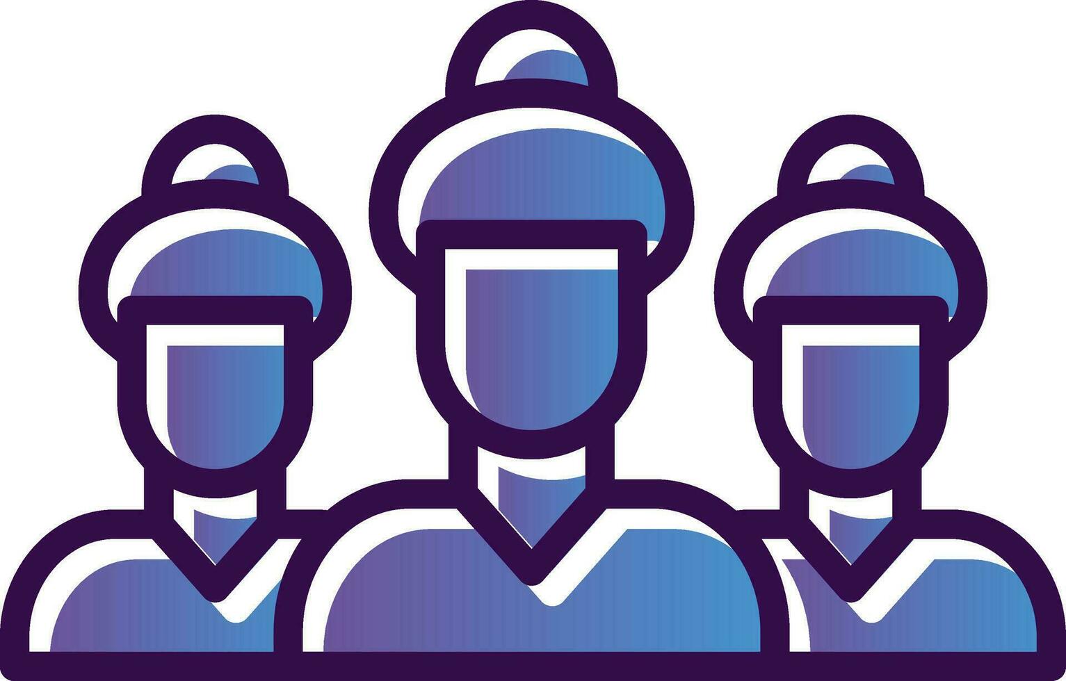 Teamwork Vector Icon Design