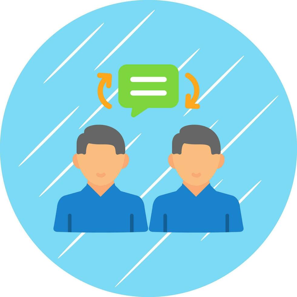 Coaching and Mentoring Vector Icon Design