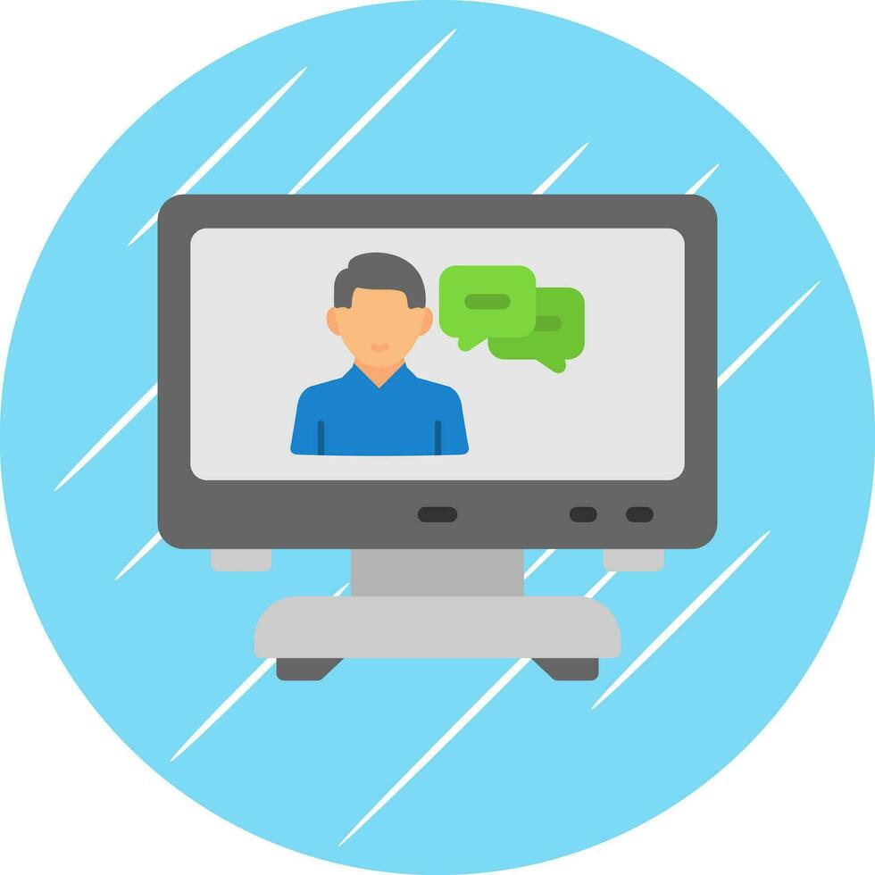 Communication Channels Vector Icon Design