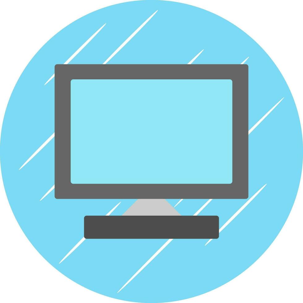 Monitor Screen Vector Icon Design