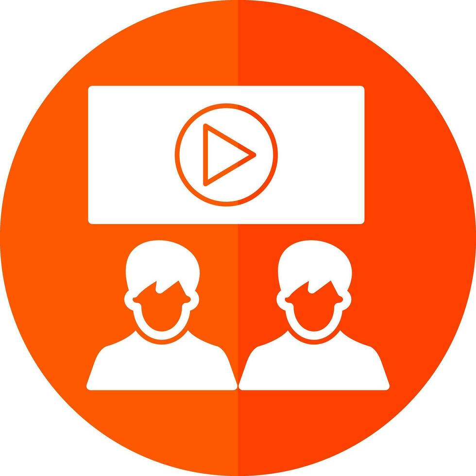 Viewership Vector Icon Design