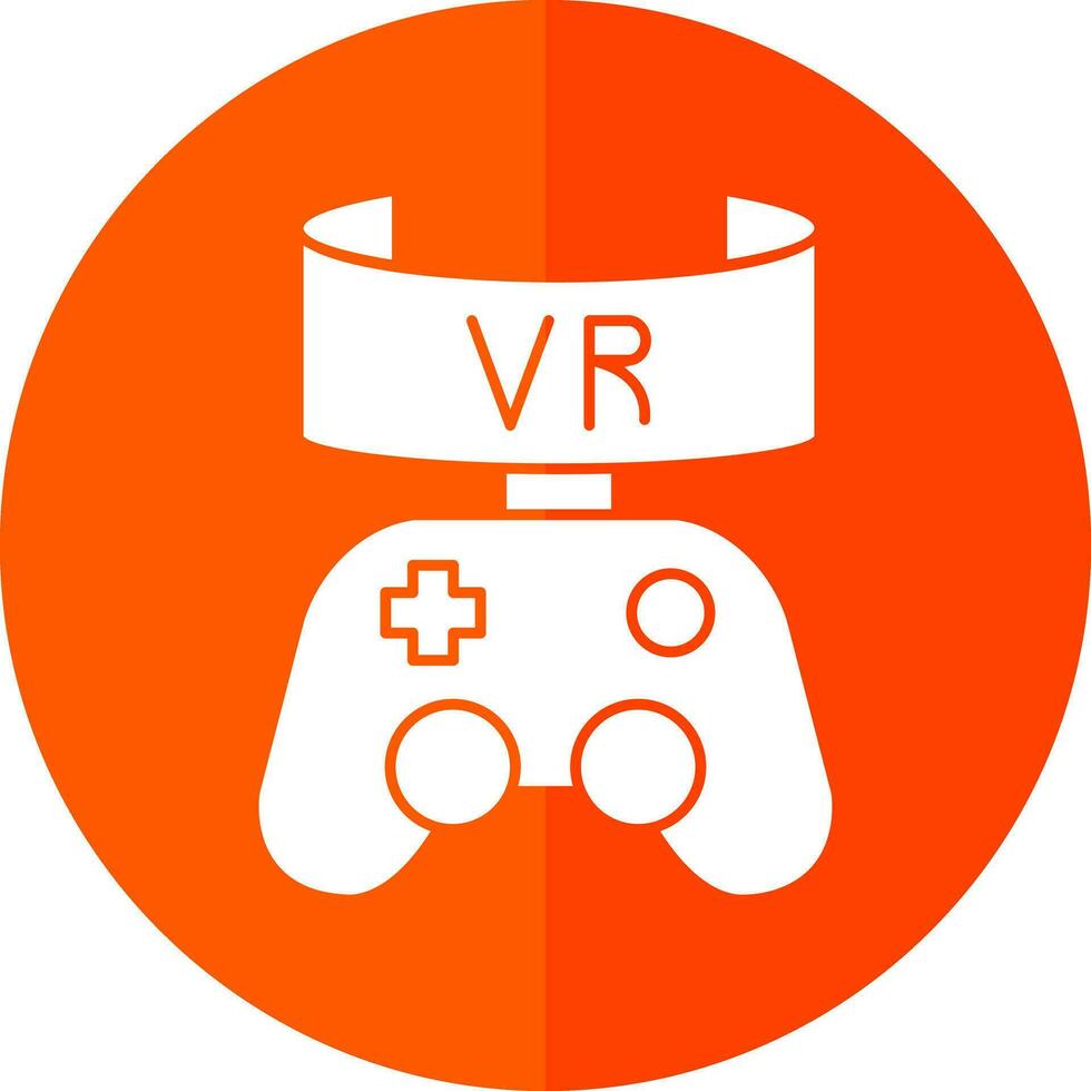 Vr Game Vector Icon Design