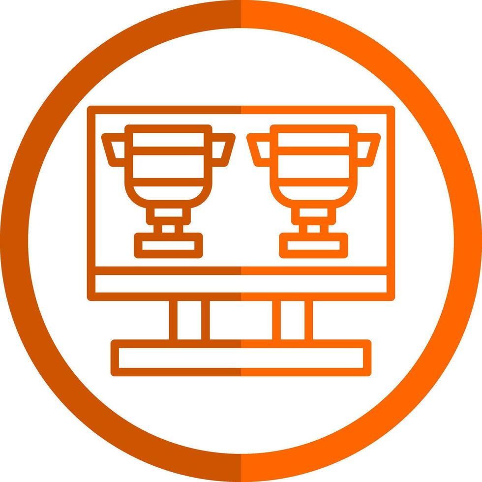 Monitor Screen Vector Icon Design