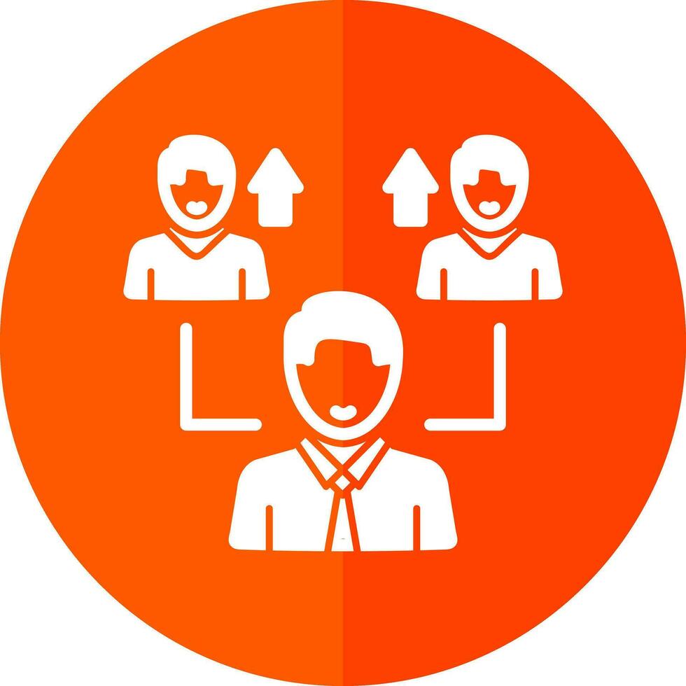 Servant Leadership Vector Icon Design