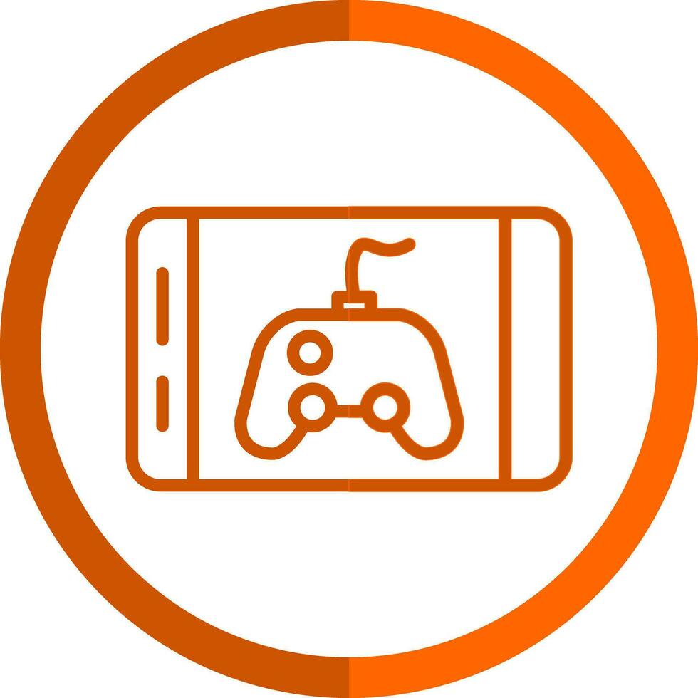 Mobile Game Vector Icon Design