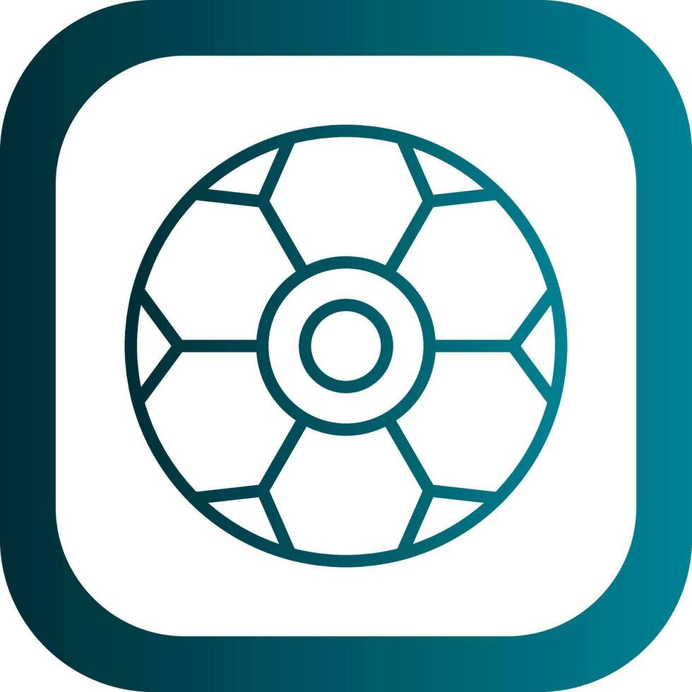 Fottball Game Vector Icon Design