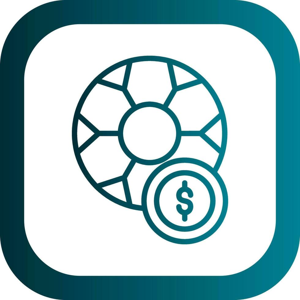Bet Vector Icon Design