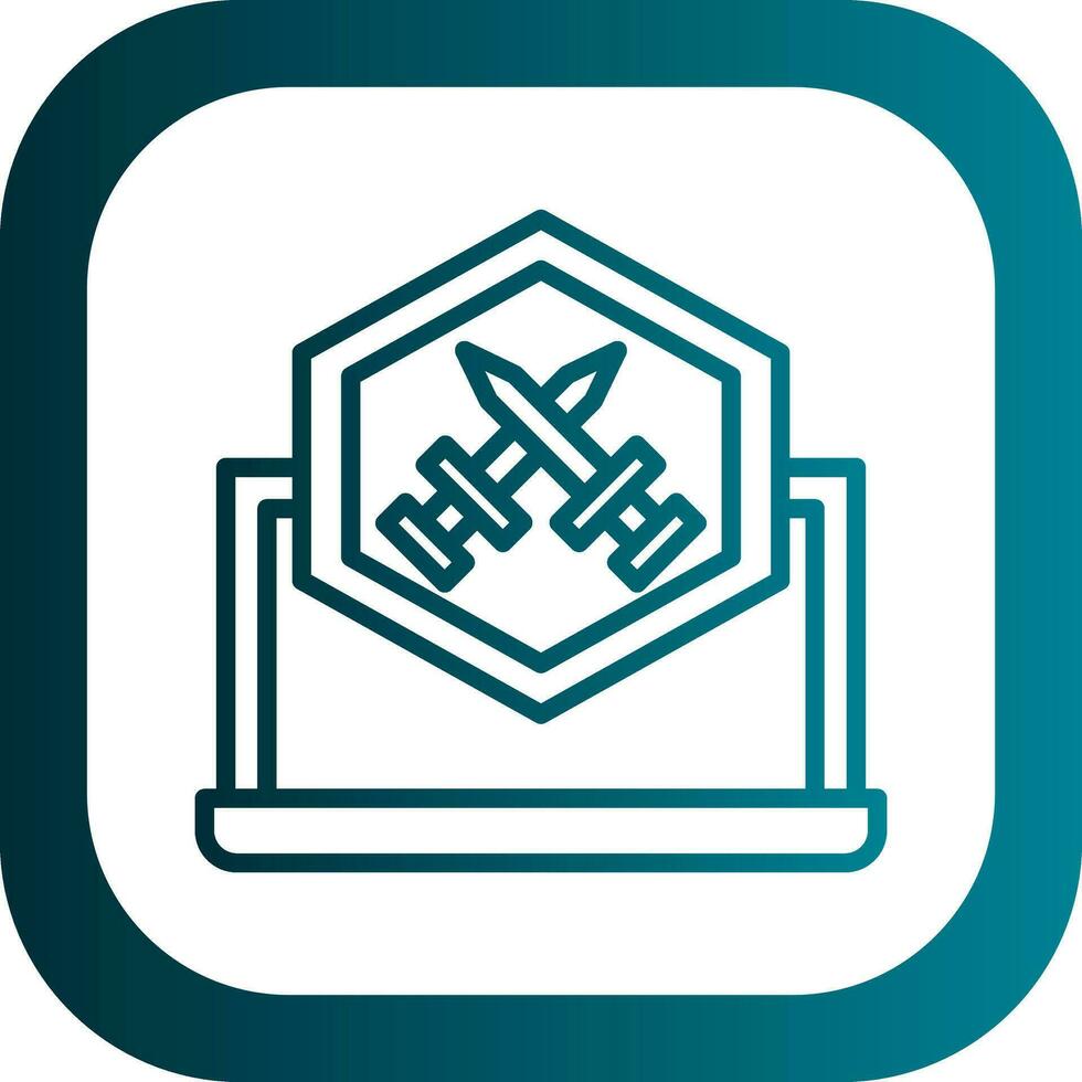 Battle Royale Vector Icon Design
