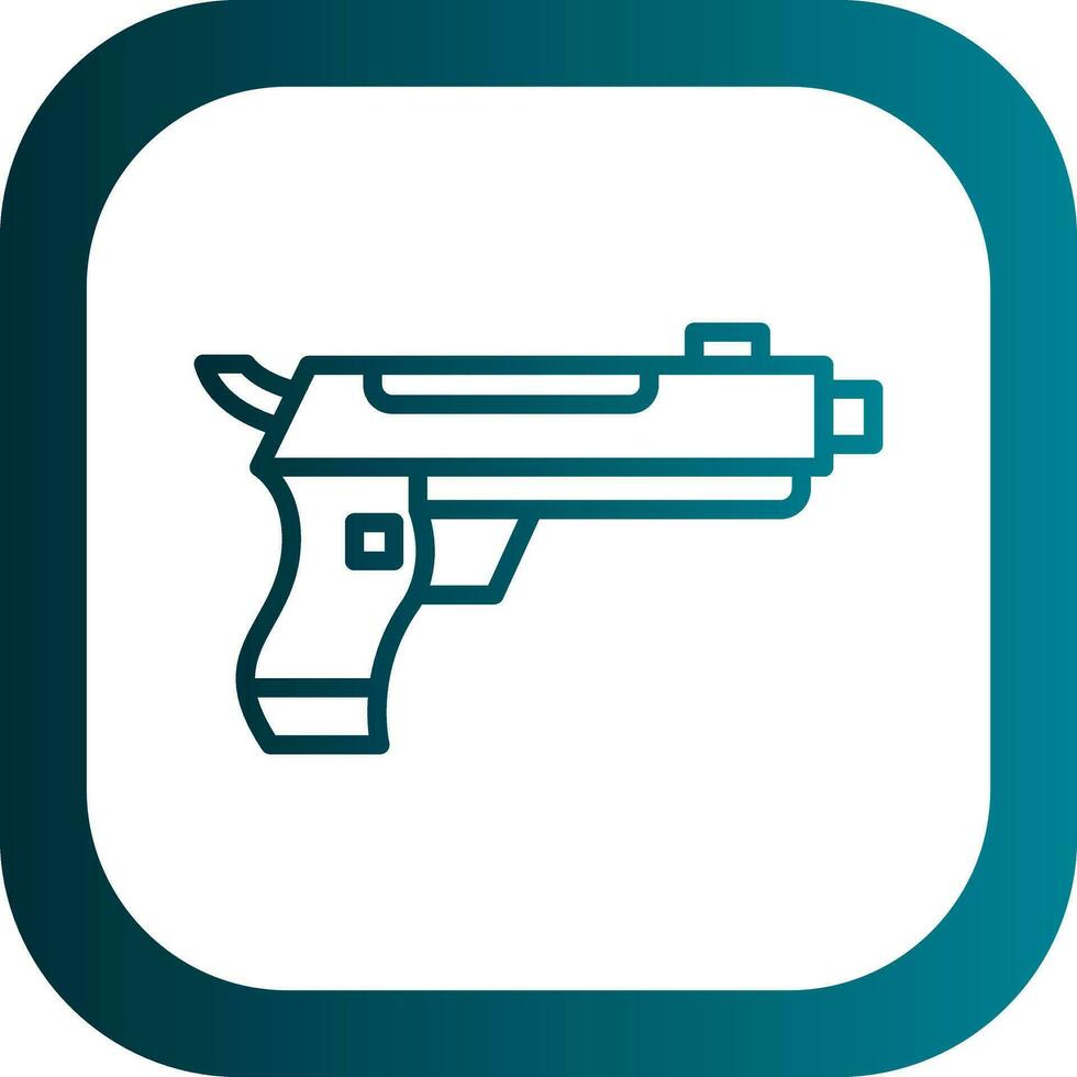 Gun Vector Icon Design