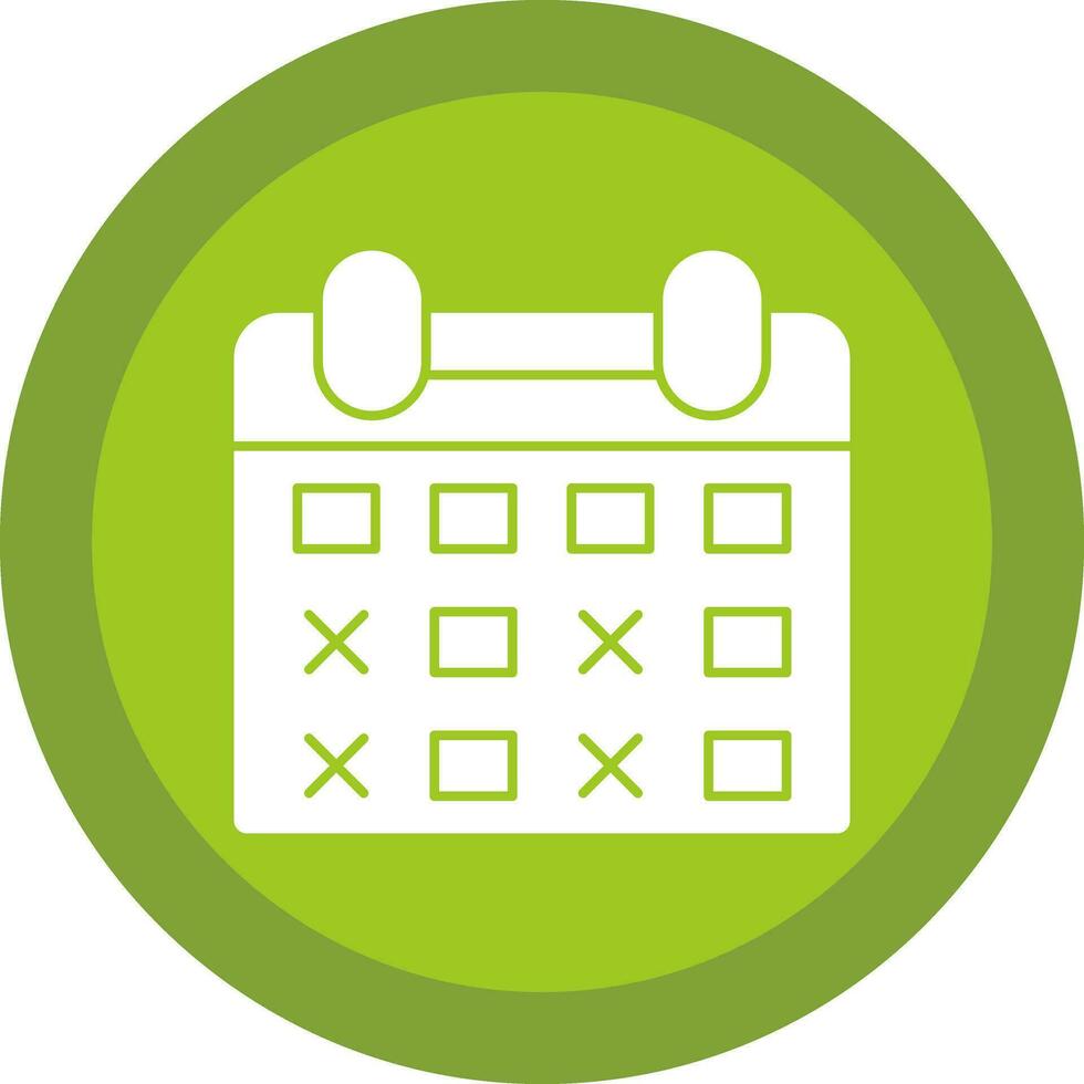 Calendar Date Vector Icon Design