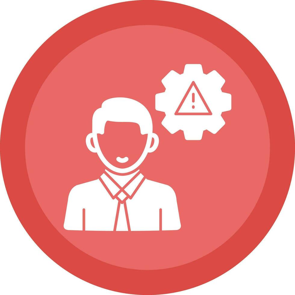 Risk Management Vector Icon Design