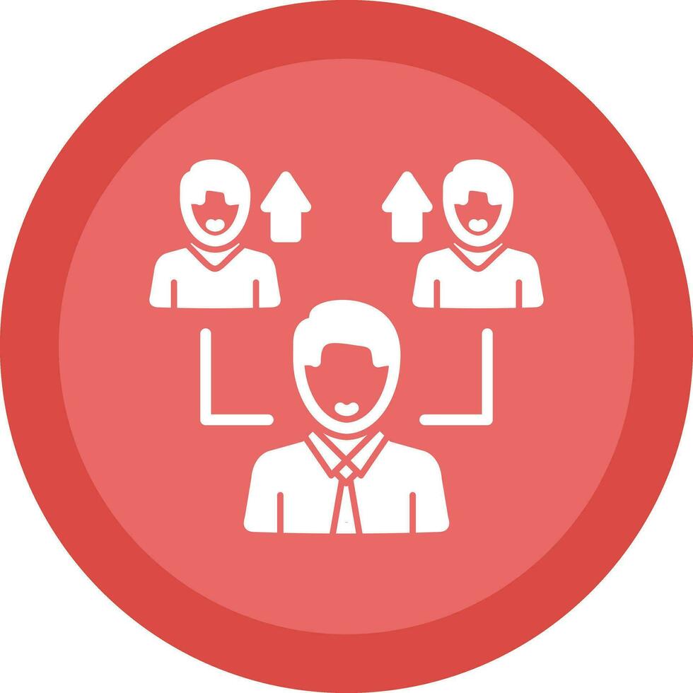 Servant Leadership Vector Icon Design