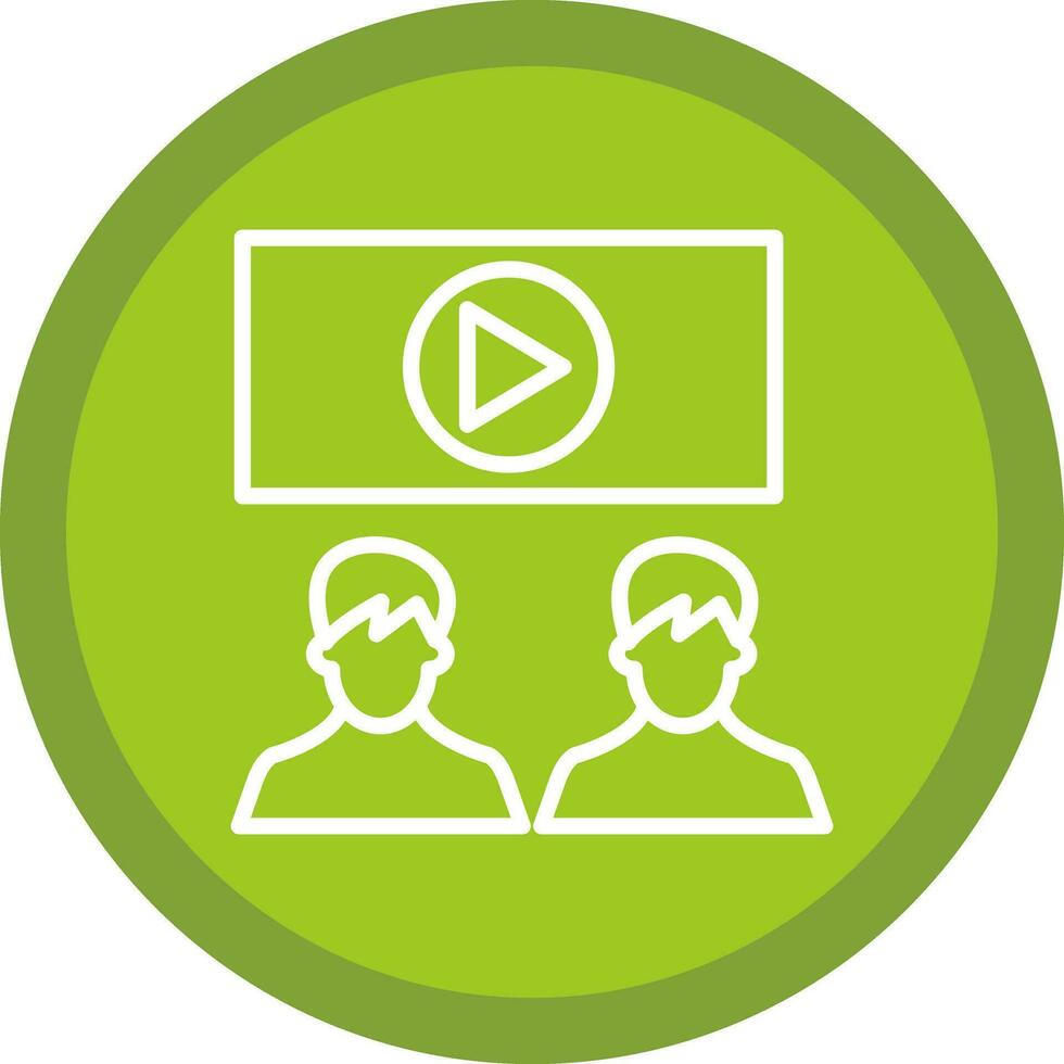 Viewership Vector Icon Design