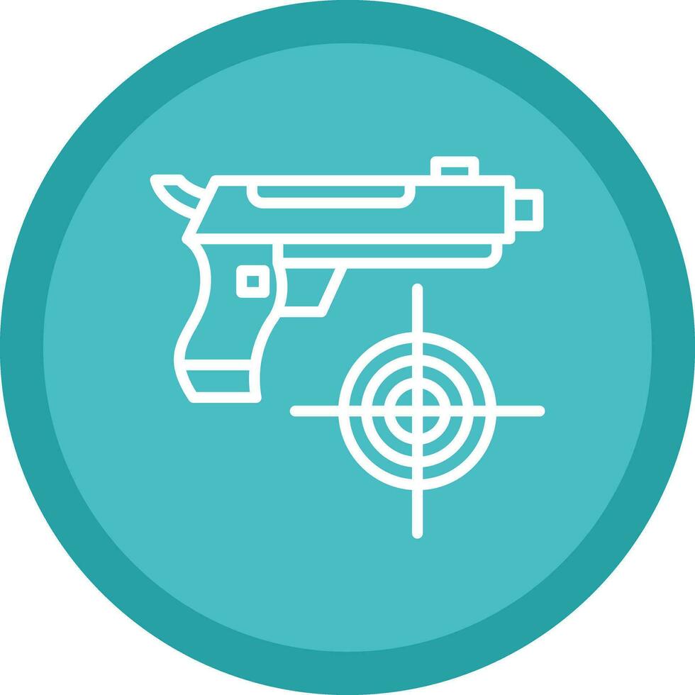 Shooting Game Vector Icon Design