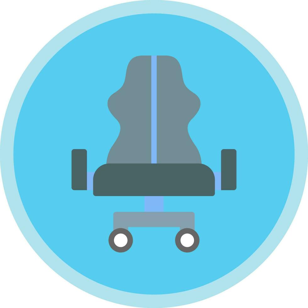 Gaming Chair Vector Icon Design