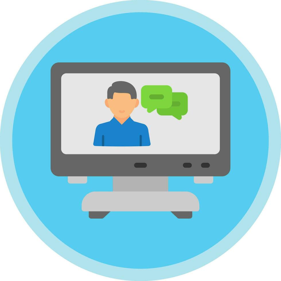 Communication Channels Vector Icon Design