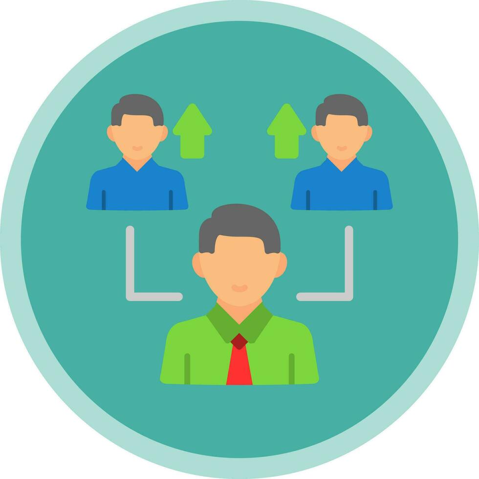Servant Leadership Vector Icon Design
