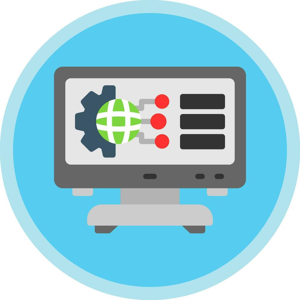 Digital Transformation Vector Icon Design