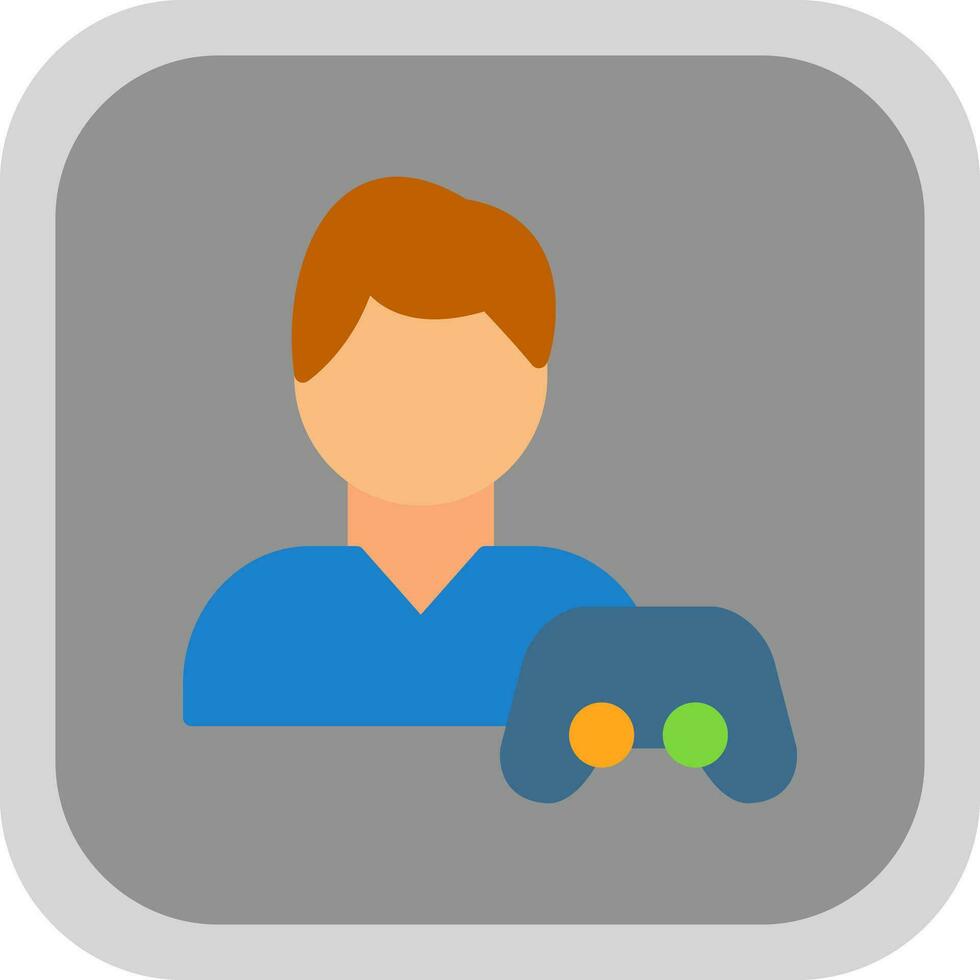 Gamer Vector Icon Design