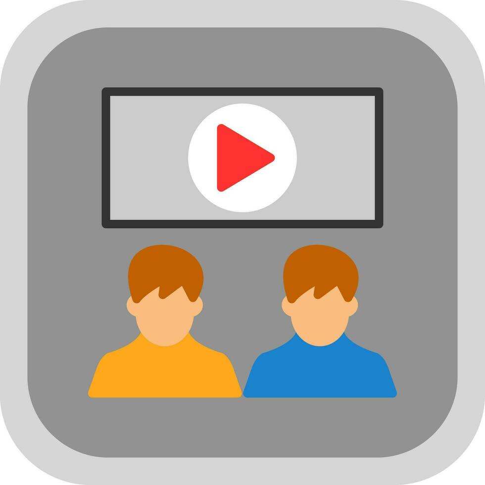 Viewership Vector Icon Design