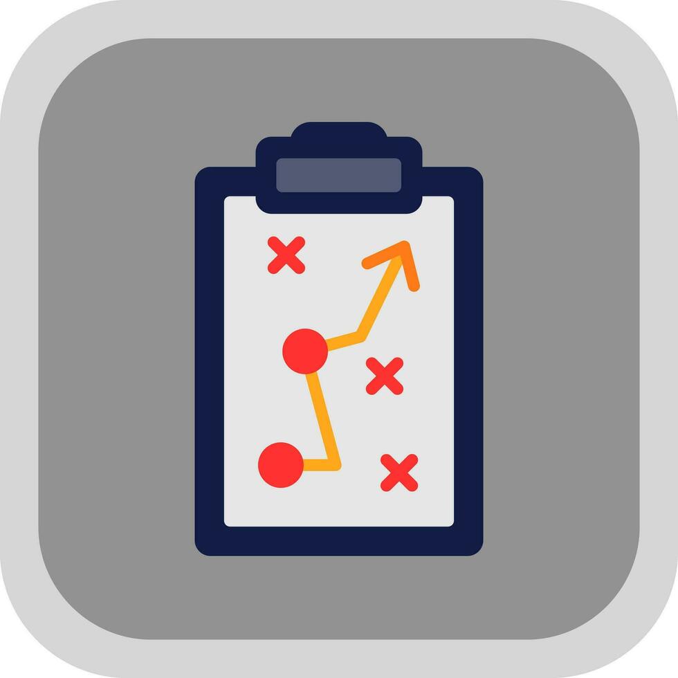 Strategic Planning Vector Icon Design