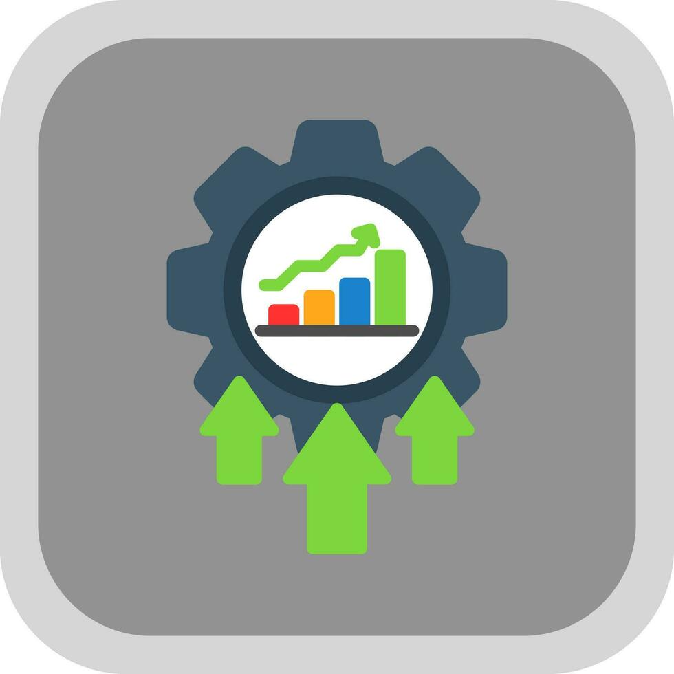 Continuous Improvement Vector Icon Design