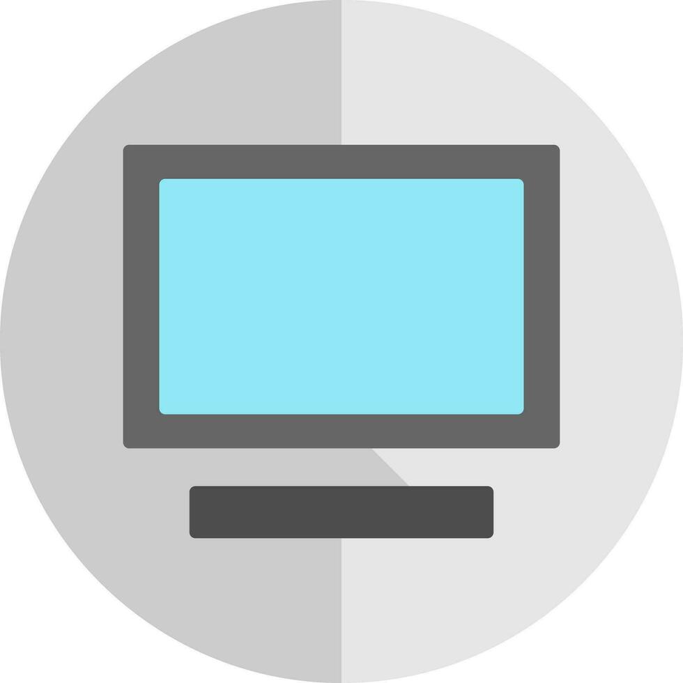 Monitor Screen Vector Icon Design