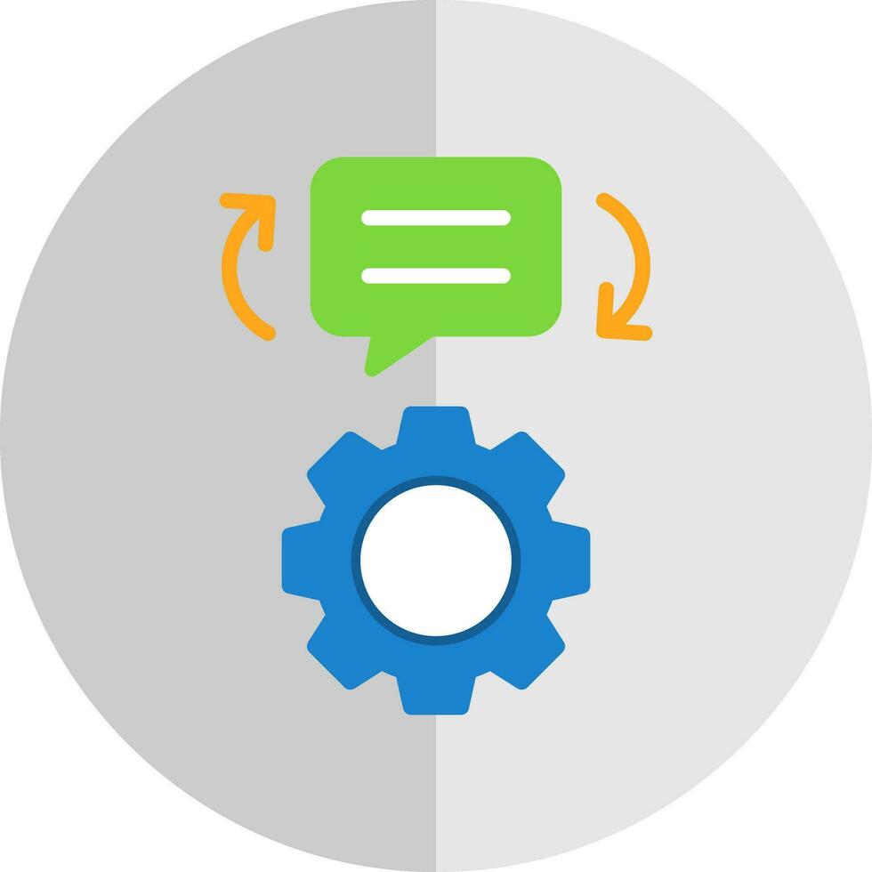 Feedback Mechanisms Vector Icon Design