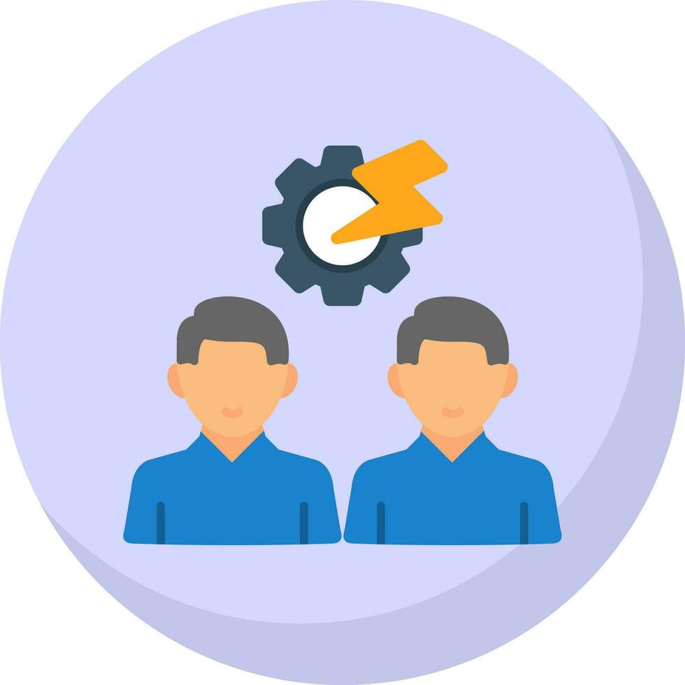 Conflict Resolution Vector Icon Design
