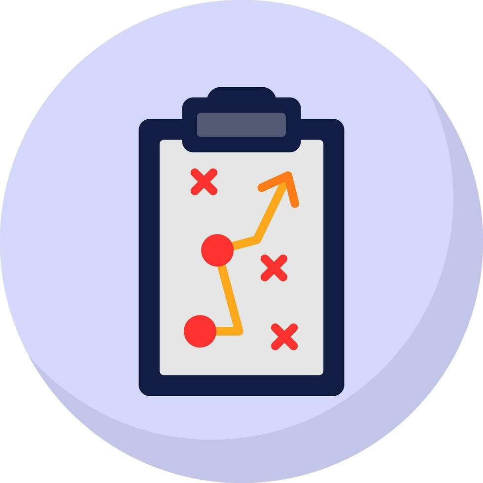 Strategic Planning Vector Icon Design