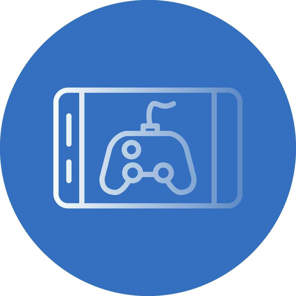 Mobile Game Vector Icon Design