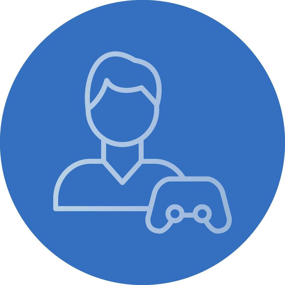 Gamer Vector Icon Design