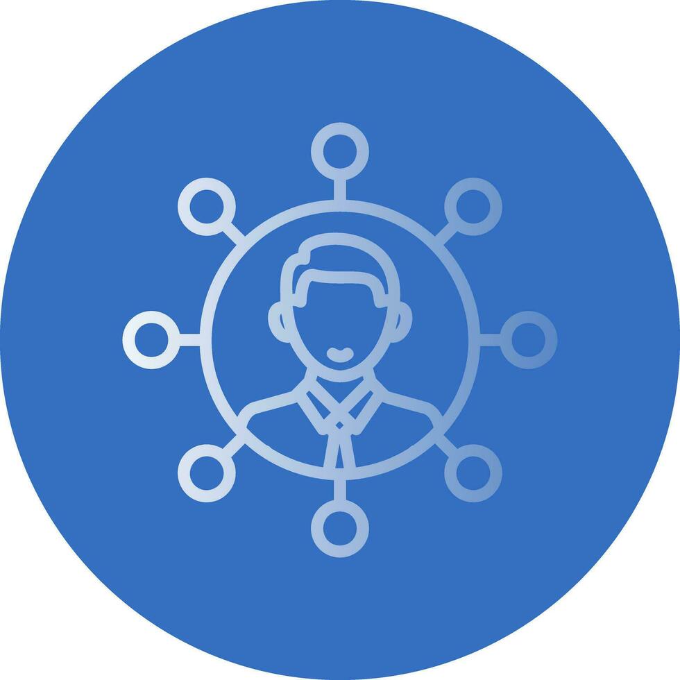 Stakeholder Management Vector Icon Design