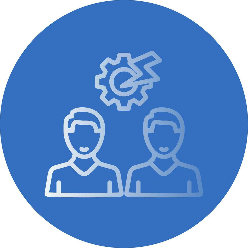 Conflict Resolution Vector Icon Design