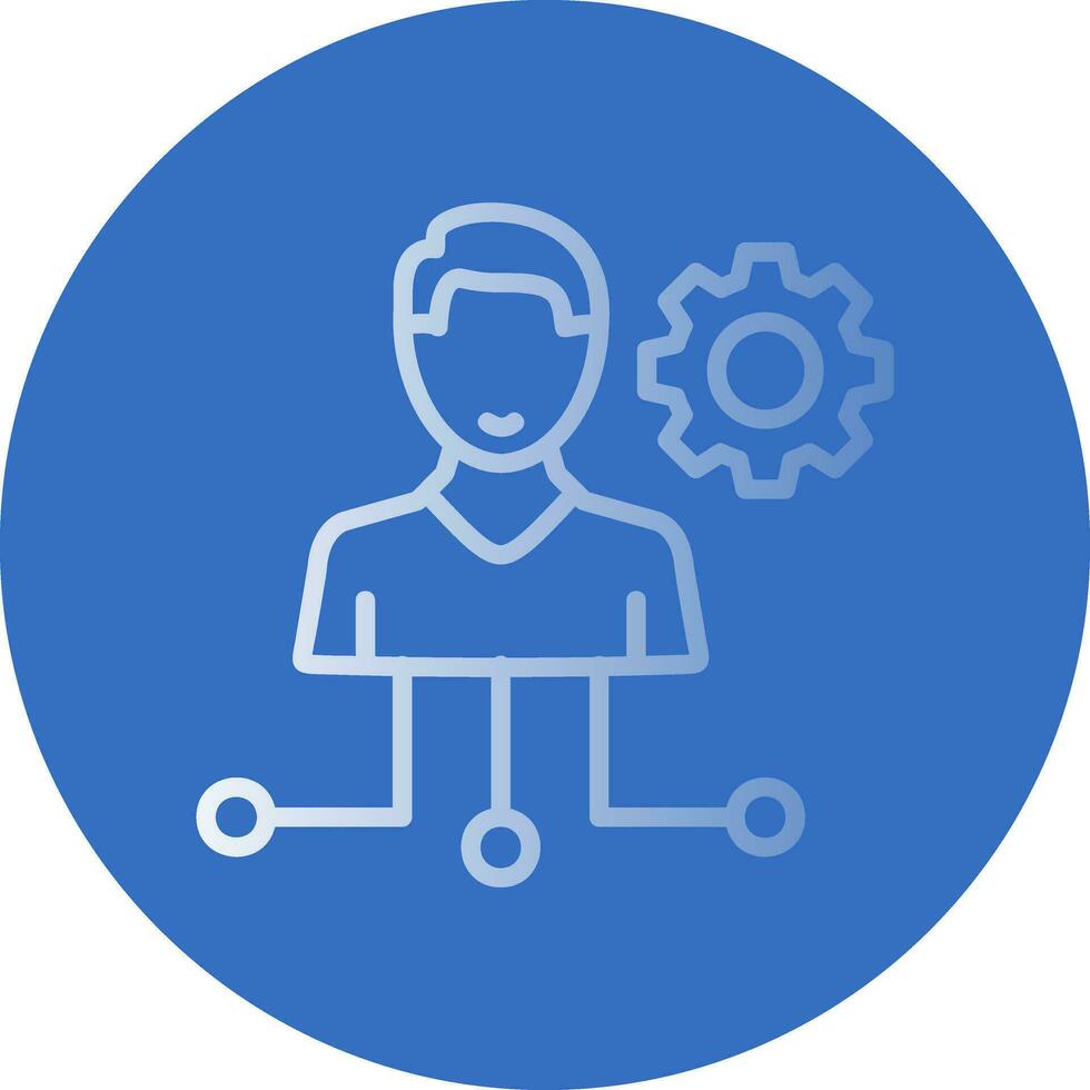 Delegation Vector Icon Design