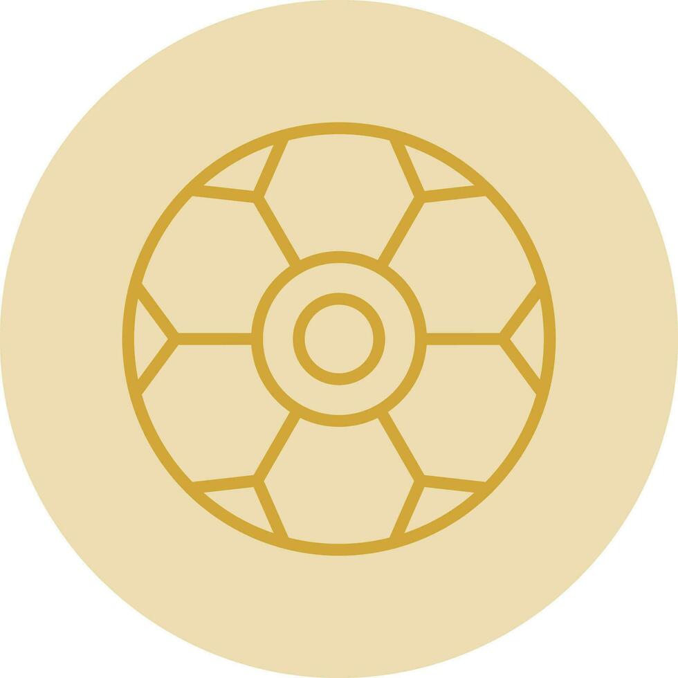 Fottball Game Vector Icon Design