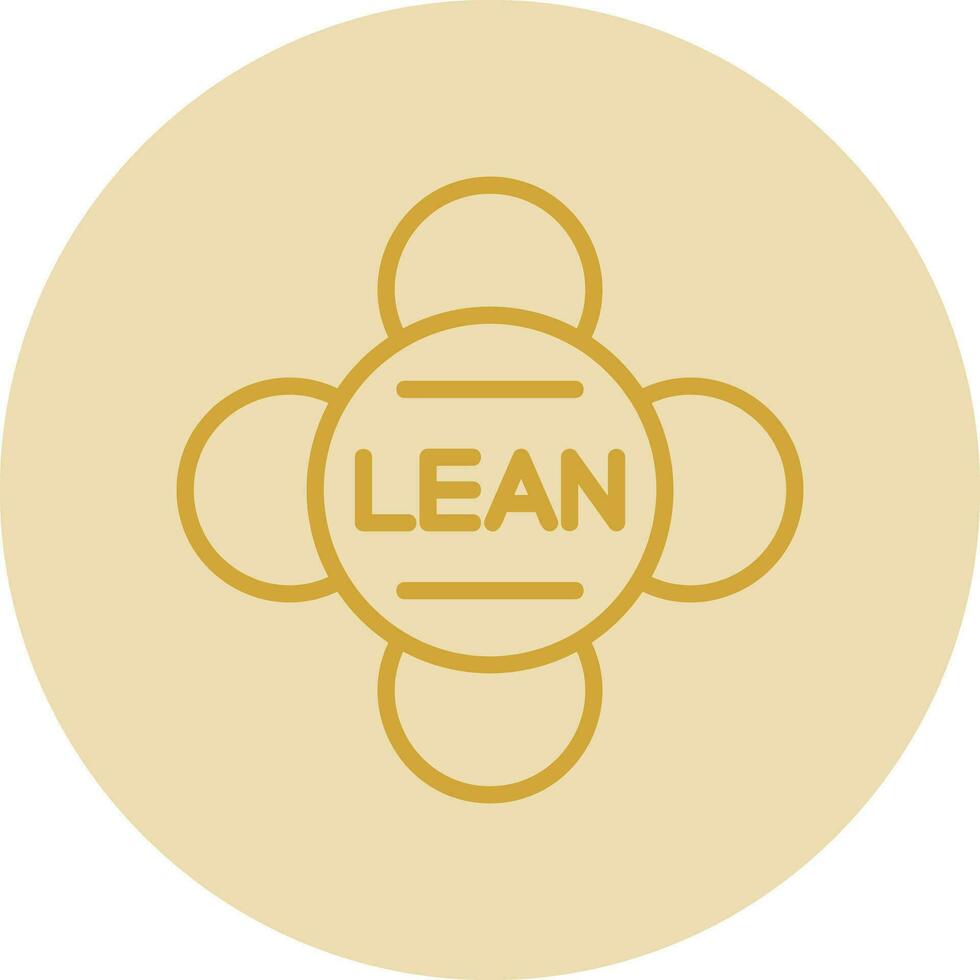 Lean Principles Vector Icon Design