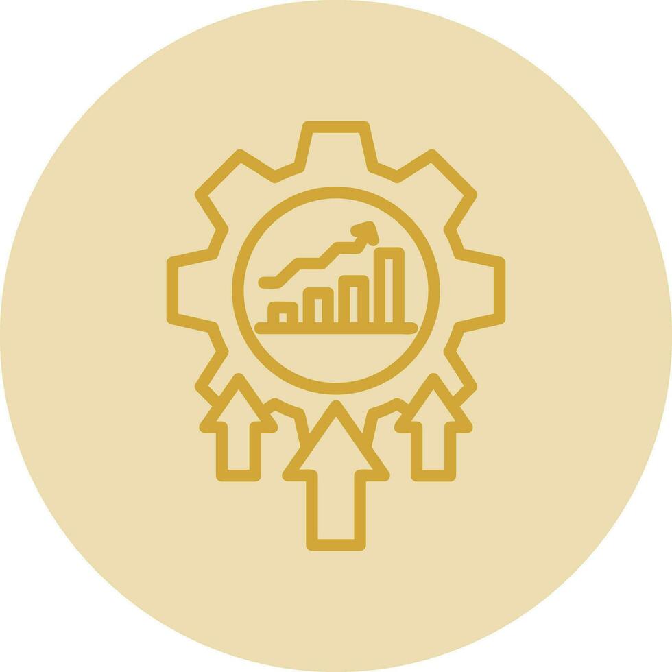 Continuous Improvement Vector Icon Design